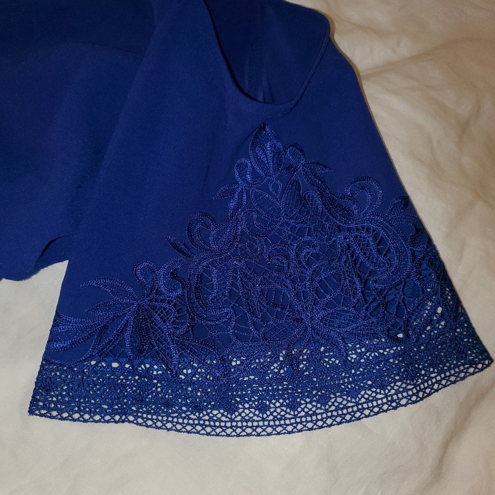 Antonio Melani Cocktail Brilliant Blue Cold Should